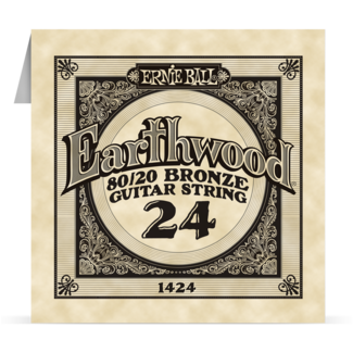 Struna .024 owijana Ernie Ball Earthwood 80/20 Bronze Acoustic (1424)