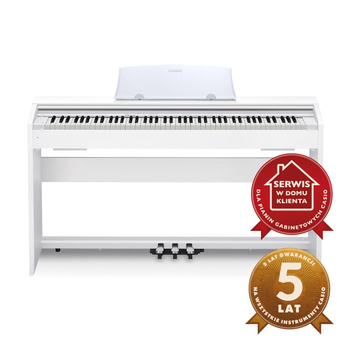 Pianino cyfrowe CASIO PX-770 białe (5 lat gwarancji)