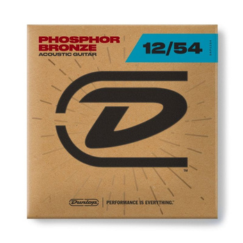 Struny Dunlop Acoustic Light Phosphor Bronze 12-54 (DAP1254)