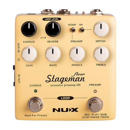 NUX Preamp do gitary akustycznej Stageman Floor