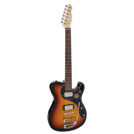 Gitara elektryczna Richwood Bucakroo Deluxe Tremola (REG-375-3SB)