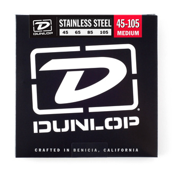 Struny Dunlop Stainless Steel Bass 45-105 DBS45105