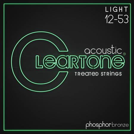 Struny Cleartone Acoustic Phosphor Bronze Light 12-53 (7412)