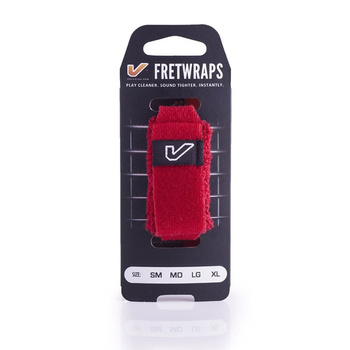 Opaska tłumiąca Gruv Gear Fretwraps Medium czerwona
