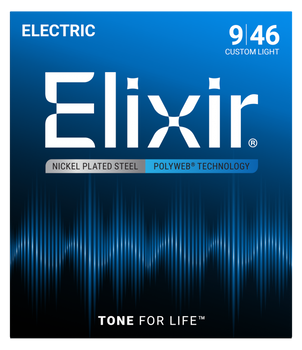 Struny Elixir PolyWeb 9-46 Custom Light (12025)