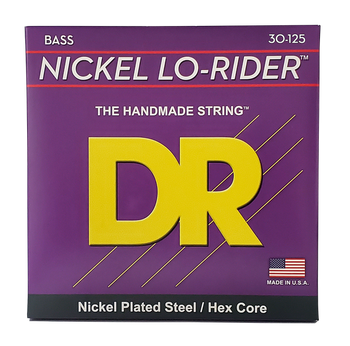 Struny DR Lo-Rider™ Nickel Plated 6-string 30-125 NMH6-30