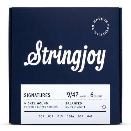 Struny do gitary elektrycznej Stringjoy SIGNATURES  9-42 (BAL9)