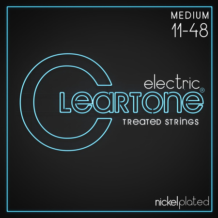 Struny Cleartone Electric Nickel Plated Medium 11-48