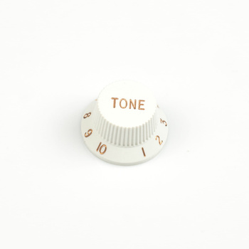 Gałka biała ST Tone typ Strat GuitarTECH