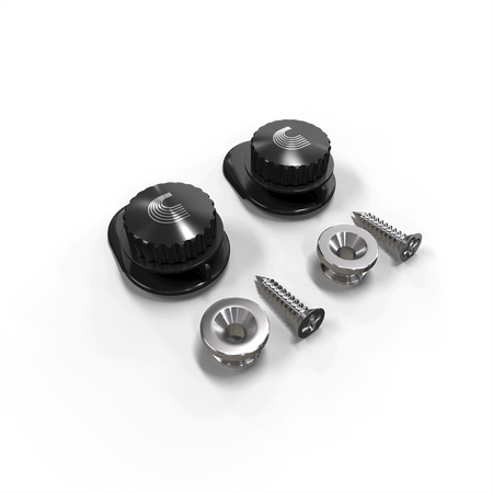 D'Addario Strap Lock System Nickel (PW-SLS-02)