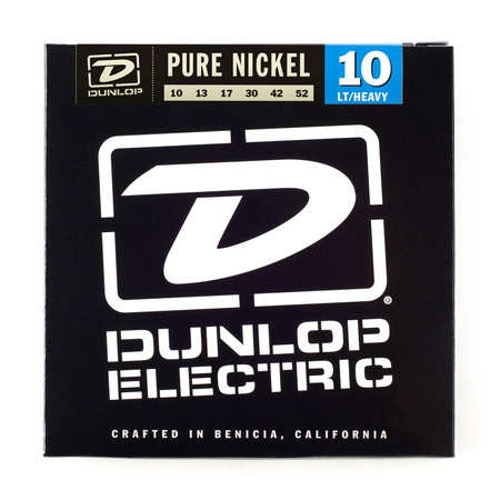Struny Dunlop Electric Light/Heavy Pure Nickel 10-52