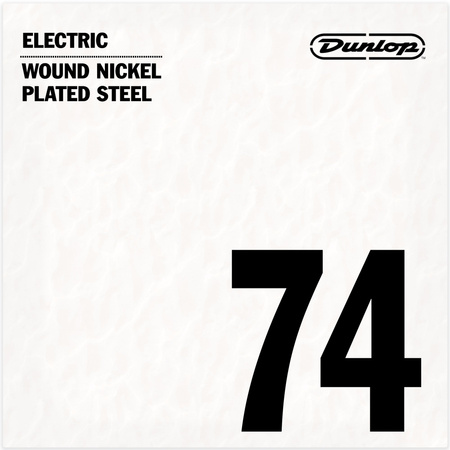Struna Dunlop Nickel-Plated Electric Guitar Single String .074 DEN74