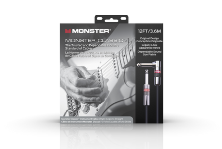 Kabel gitarowy Monster Cable Prolink CLASSIC 3,6m kątowy