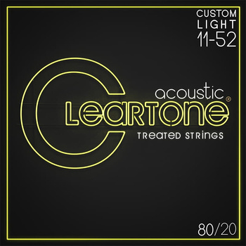 Struny Cleartone Acoustic 80/20 Bronze Extra Light 11-52