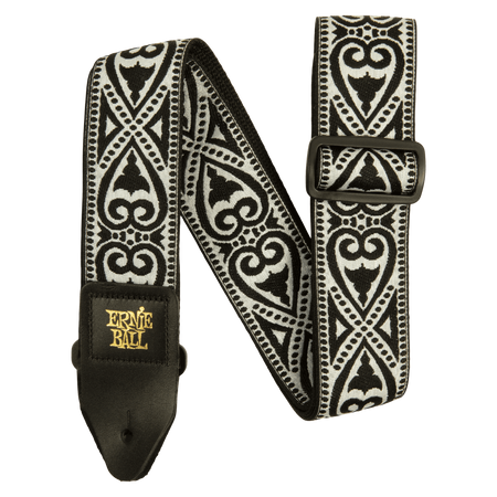 Pasek Ernie Ball Black Heart Jacquard (5345)