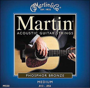 Struny Martin Acoustic Phosphor Bronze Medium 13-56 M550