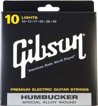Struny Gibson Humbucker Special Alloy Wound 10-46 (SEG-SA10)