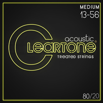 Struny Cleartone Acoustic 80/20 Bronze Medium 13-56