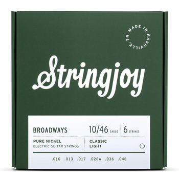 Struny do gitary elektrycznej Stringjoy BROADWAYS 10-46 (BR1046)