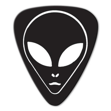 Kostka gitarowa Grover Allman Alien Black .80mm