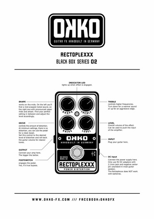 OKKO RECTOPLEXXX distortion 