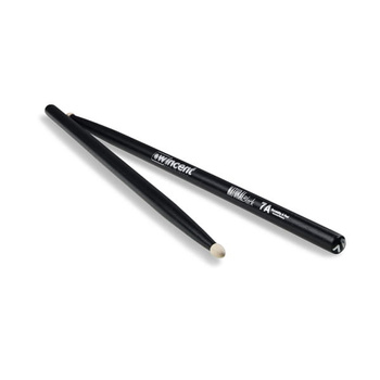 Pałki perkusyjne hikorowe czarne Wincent 7A