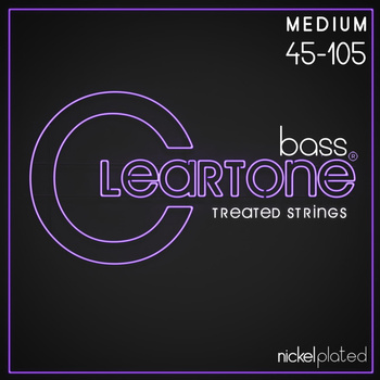 Struny Cleartone Bass Nickel Plated Medium 45-105