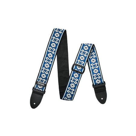 Pasek do gitary żakardowy Dunlop Avalon Blue D67-03BL