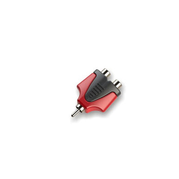 Roxtone adapter 1x RCA męski/2x RCA żeńskie