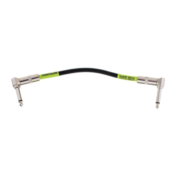 Przewód do łączenia efektów Ernie Ball Angle Patch Black 15cm (6050)