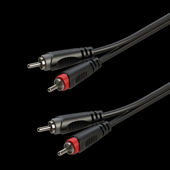 Kabel Roxtone 2 x RCA / 2 x RCA 3m RACC130L3