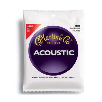 Struny Martin Acoustic Phosphor Bronze Light 12-54 M540