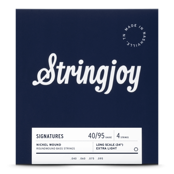 Stringjoy BA4095LS struny do gitary basowej niklowane 40-95 4-str