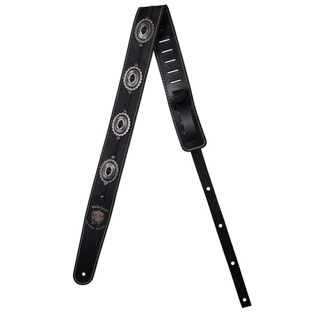 Pasek do gitary RICHTER Motörhead Black/Old Silver