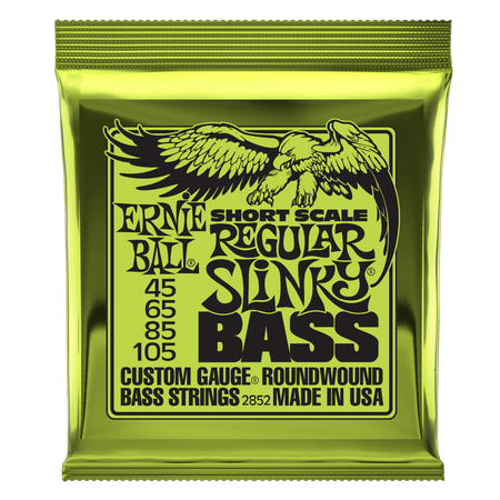 Struny Ernie Ball Short Scale Regular Slinky Bass Nickel Wound 45-105 (2852)