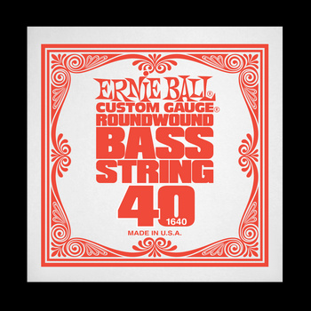 Struna .040 do gitary basowej Ernie Ball Bass Roundwound 1640