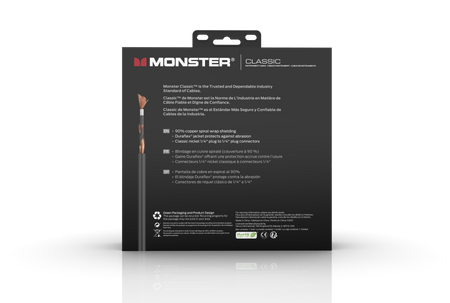 Kabel gitarowy Monster Cable Prolink CLASSIC 6,4m kątowy