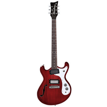 Gitara elektryczna Danelectro '66 Transparent Red