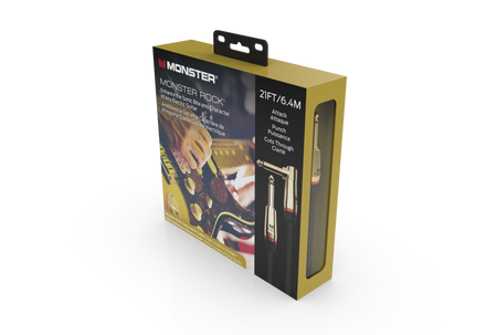  Kabel gitarowy Monster Cable Prolink ROCK 6,4m kątowy