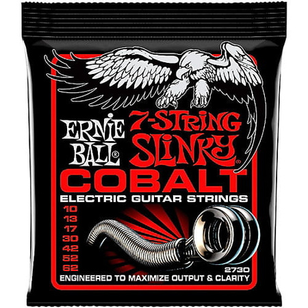 Struny Ernie Ball 7 Cobalt Slinky 10-62 2730