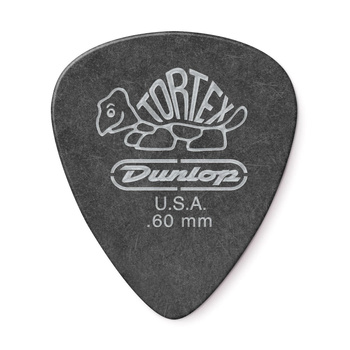 Kostka gitarowa Dunlop Tortex Pitch Black Standard .60mm