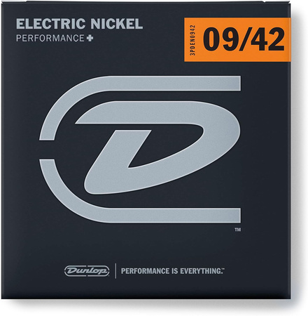 3PACK Struny Dunlop Electric Light Nickel Wound 9-42 3PDEN0942