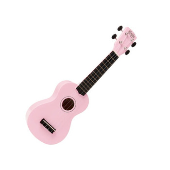 Ukulele sopranowe różowe z pokrowcem Korala UKS-30-PK