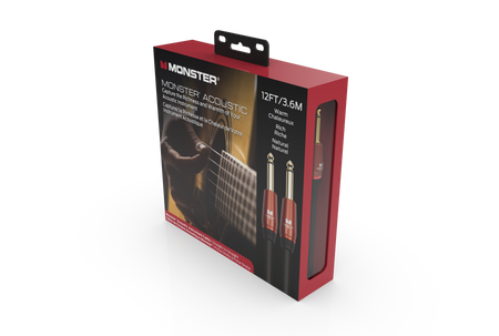 Kabel gitarowy Monster Cable Prolink ACOUSTIC 3,6m prosty