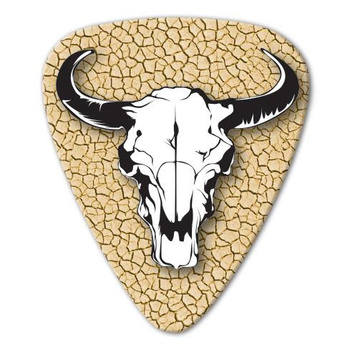 Kostka gitarowa Grover Allman Country Cattle Skull .80mm