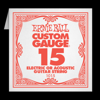 Struna .015 nieowijana Ernie Ball Electric/Acoustic (1015)