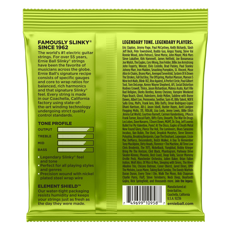 Struny Ernie Ball 8-String Slinky Nickel Wound 10-74 (2629)