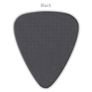 Kostka gitarowa Grover Allman Delrinex Tru Grip Pro Black 1.00mm