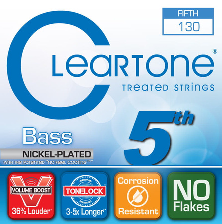 Struna Cleartone Bass Nickel Plated 130