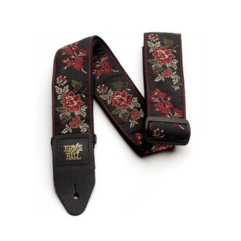 Pasek Ernie Ball Red Rose Jacquard 4142
